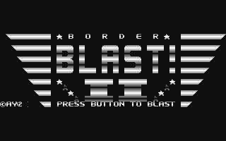 Border Blast II Title Screen